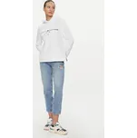 Tommy Hilfiger Mikina Heritage WW0WW31998 Bílá Regular Fit XL