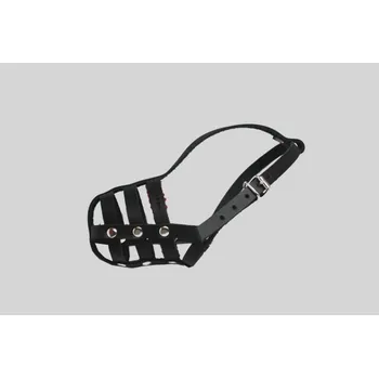 Náhubek pro psa Kožený náhubek Torronto velikost č.1