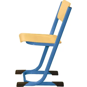 Jídelní židle Bedřich židle pevná, malá velikost 4 RAL 5015 - modrá