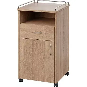 Noční stolek NSL - 13 KO stolek noční k lůžku, levostranný, dub bardolino