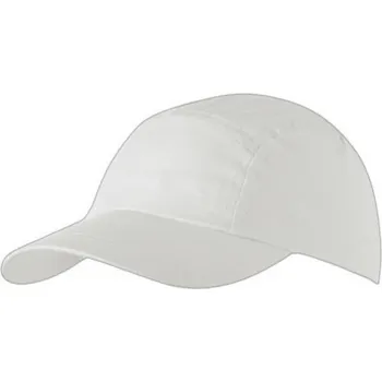 Kšiltovka L-merch Dětská 5 panelová sportovní kšiltovka Barva: Bílá C506