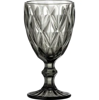 Sklenice Bloomingville, Sklenice pro bílé víno Asana 260 ml šedá - Formadore