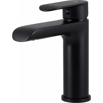 Vodovodní baterie Rubineta - Umyvadlová baterie ULTRA U-18 NEW BLACK OLBAU18B