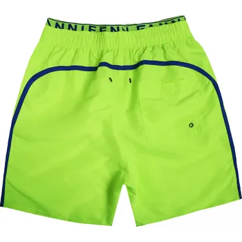 Pánské plavky FANNIFEN Pánské koupací šortky J20512 Barva: Žlutá, Velikost: 2XL