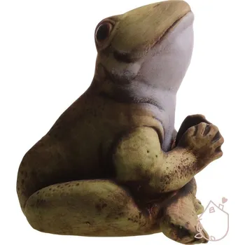 Zahradní dekorace Žába jogín Alžbětka keramická