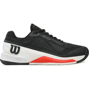 Pánská sportovní obuv Tenisové boty Wilson Rush Pro 4.0 Velikost: EU 44 2/3 black/white/poppy red