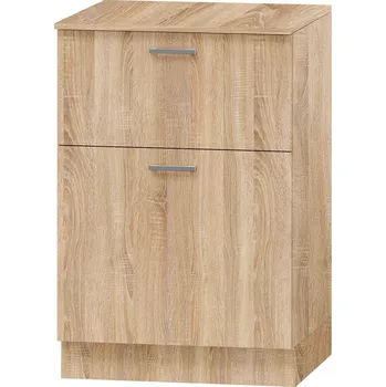 Šatní skříň D60S/2 skříňka spodní s PD OMAGH sonoma