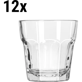 Sklenice G.Gastro (12 Kusů) Univerzální sklenice na pití - PRAGUE - 207 ml - transparentní