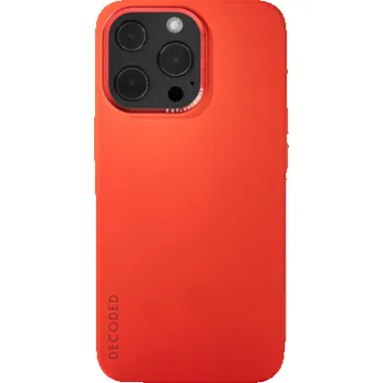 Pouzdro na mobilní telefon Decoded Silicone Backcover iPhone 13 Pro Max Brick Red