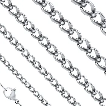 Náramek ŠPERKYLA.CZ • Ocelový náramek - Curb Twisted 22 cm x 7 mm