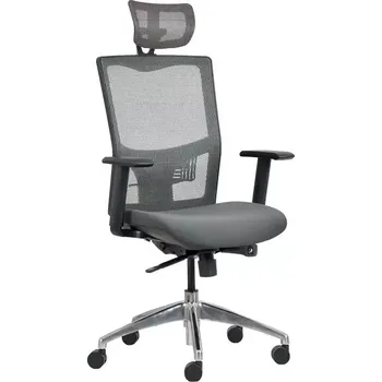 ANDREAS židle kancelářská šedá