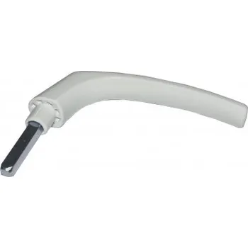 Okenní klika DAB Trade Klika okenní servisní bez štítku, bílá. Trn: 7/35 mm