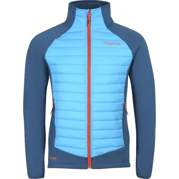 Pánská mikina Mikina pánská Progress HYBRID, modrá Velikost: XL