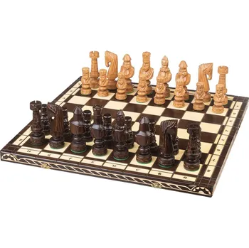 Šachy Dřevěné šachy Cézar