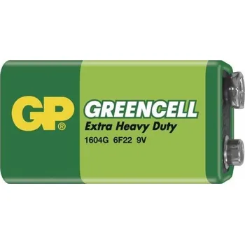 Článková baterie Baterie GP Greencell 6F22 9V
