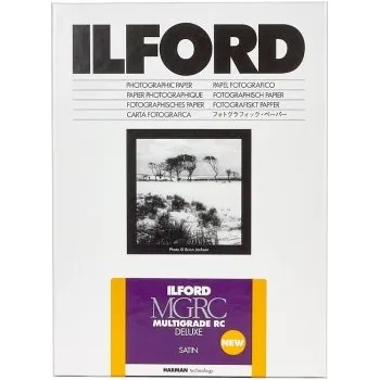 Fotopapír ILFORD 12.7x17.8/25 MULTIGRADE V, černobílý fotopapír, MGRCDL.25M (satin)