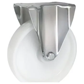 Pojezdové kolečko Polyamidové kolo 200 mm nerezová pevná vidlice ZABI