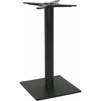 Stolová noha centrální BD 004/400x400 výška 730mm nerez matná (Stolová noha centrální BD 004/400x400 výška 730mm nerez matná)
