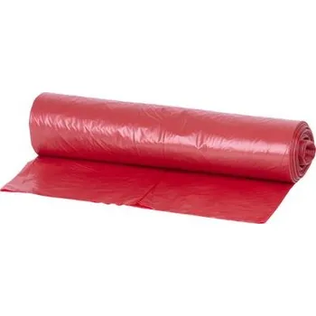 Pytle na odpadky STREND Vrecia ROLO MagicHome, 120 lit., recyklačné, červené, bal. 25 ks