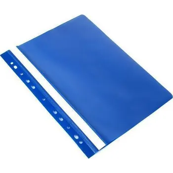 Desky s rychlovazačem, europerforace, tmavě modré, PP, A4, VICTORIA