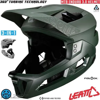 MTB helma LEATT MTB Enduro 3.0 V24 Spinach L