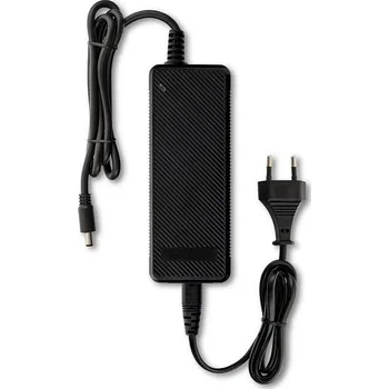 LED osvětlení Napájecí adaptér 96W, DC12V/8A, IP20, černý plast, s vidlicí