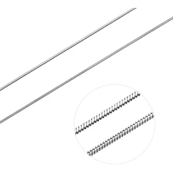 Řetízek Bealio BEALIO Stříbrný řetízek STRUNKA HLADKÁ osmihran Délka řetízku: 40 cm 03-01090-0034