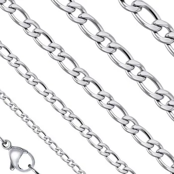 Náramek ŠPERKYLA.CZ • Ocelový náramek - Figaro One 20 cm x 4 mm