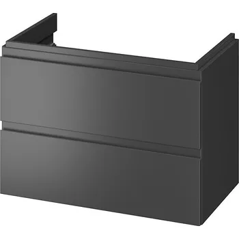Nábytek CERSANIT - UMYVADLOVÁ SKŘÍŇKA MODUO 80 ANTRACITOVÁ DSM FSC MIX SGSCH-COC-007574 S590-069-DSM