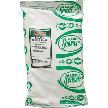 Návnadová surovina Přísada do Krmení Sensas Decolle Fouillis Blanc (Rozdělovač Patentek) 250gr