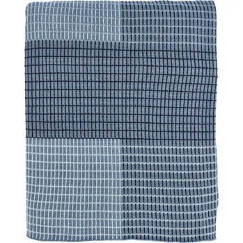 deka Södahl, Pléd Interlace 130 x 170 cm indigo - Formadore