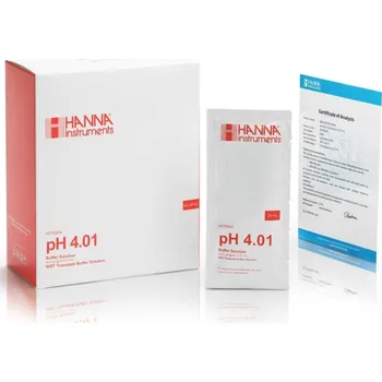 Pufr nebarvený pH 7,01 (bez analytického certifikátu), Objem [ml]: 230, k produktu: Roztoky pro pH a ORP elektrody, Hanna Instruments