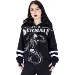 mikina s kapucí dámské - TEAM MERMAID - HEARTLESS - POI1325 - S