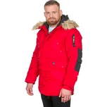 PitBull West Coast - pánská zimní bunda ALDER červená S
