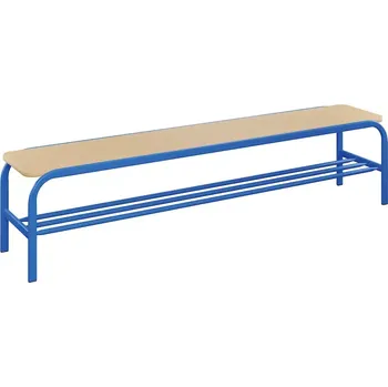 Zahradní lavice SLX 200 lavička šatní RAL 5015 - modrá