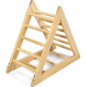 Dřevěná hračka Dětský dřevěný Montessori Piklerův trojúhelník KIDDY DREAMS
