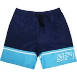 FANNIFEN Pánské koupací šortky J20513 Barva: Tmavěmodrá, Velikost: 2XL