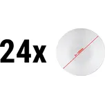 G.Gastro (24 Kusů) PERA bílá - Dezertní / Salátová miska - Ø 14 cm