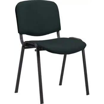 Jednací židle MESSINA N židle konferenční, kostra černá, látka černá
