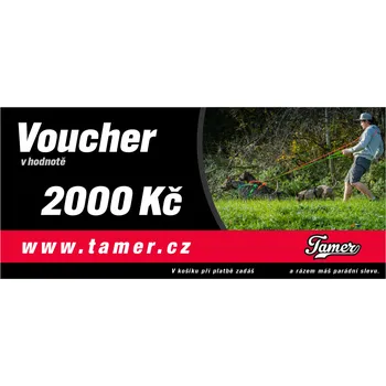 Dárkový potravinový koš Tamer Dárkový poukaz na 2000,- Verze: Digitální