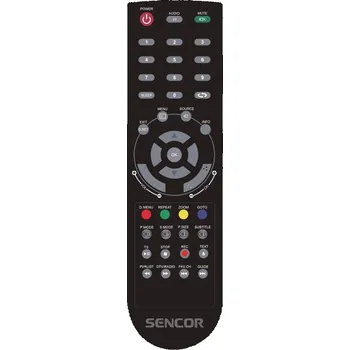 Dálkový ovladač SENCOR SLE1945DM4, SLE22F45DM4, SLE22F45M4, SLE2445DM4 + ovládání TV (mini TV) - dálkový ovladač duplikát