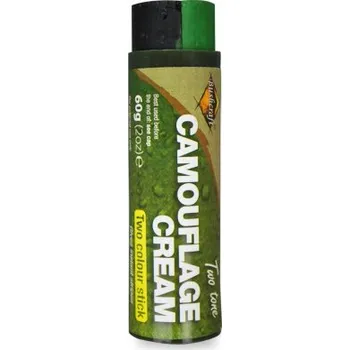 Vybavení pro přežití Maskovací barvy Bushcraft 60 g - černá + zelená, BCB