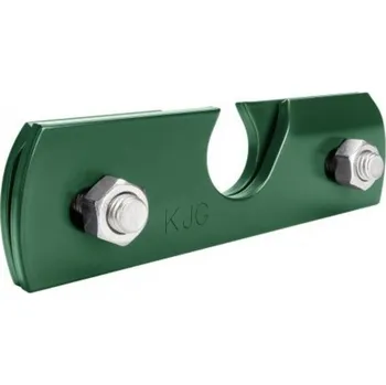 svorka (držák) na falcovanou krytinu hliníková mechově zelená jednoděrová