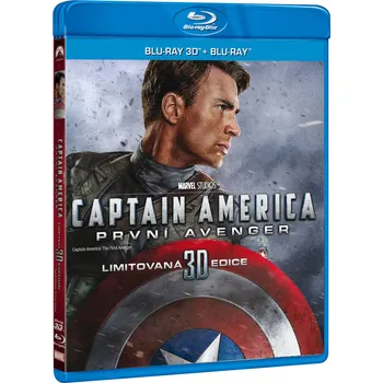 Blu-ray film Captain America: První Avenger - Blu-ray 3D + 2D (2BD)