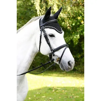 Čabraka pro koně Covalliero Čabraka na uši Barva: bílá, Velikost: FULL
