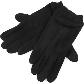 Rukavice Pánské rukavice s nápletem černé (290731)