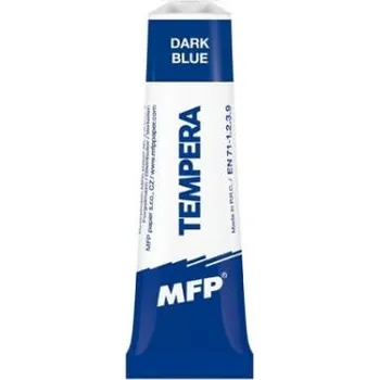Vodová barva Temperové barvy 12ml tmavě modrá MFP A