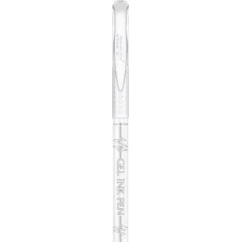 Gelové pero kus - white, bílá A