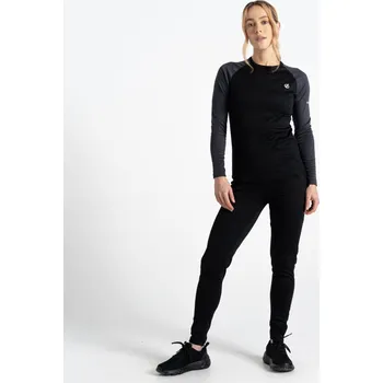 Set dámského termoprádla Dámský termoset Dare2b EXCHANGE III černá/šedá 42