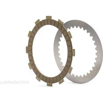 Motodíl Sada spojkových lamel a plechů (STANDARD směs), NEWFREN (6+1 ks)